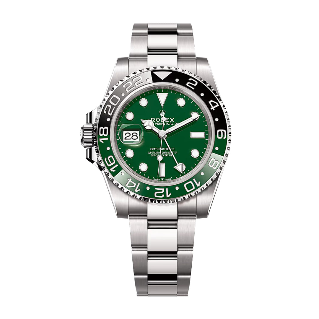 GMT-Master II 40mm White Gold, Oystersteel / Ref. 126729VTNR