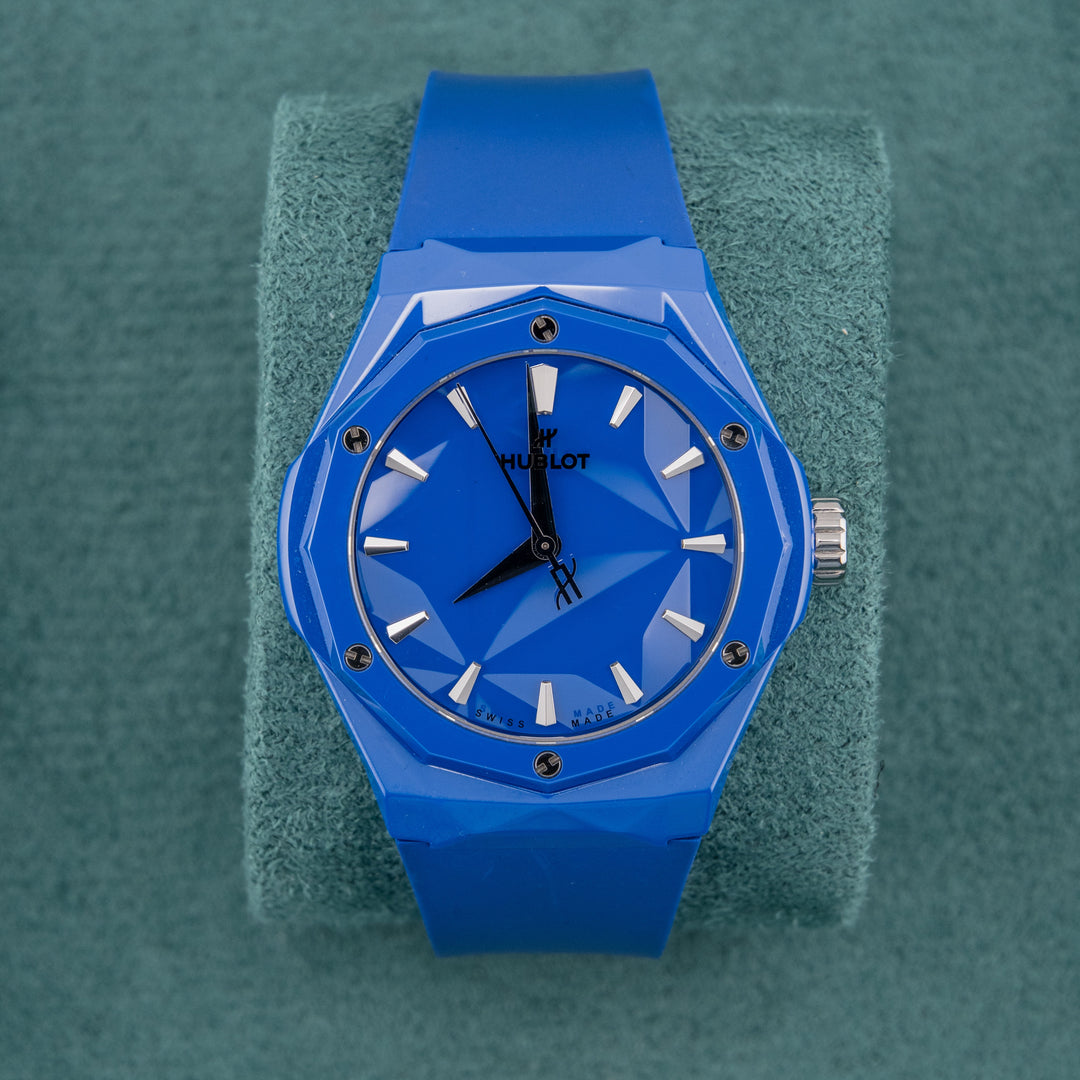 Hublot Classic Fusion Orlinski Blue Ceramic Ref. 550.ES.5100.RX.ORL21