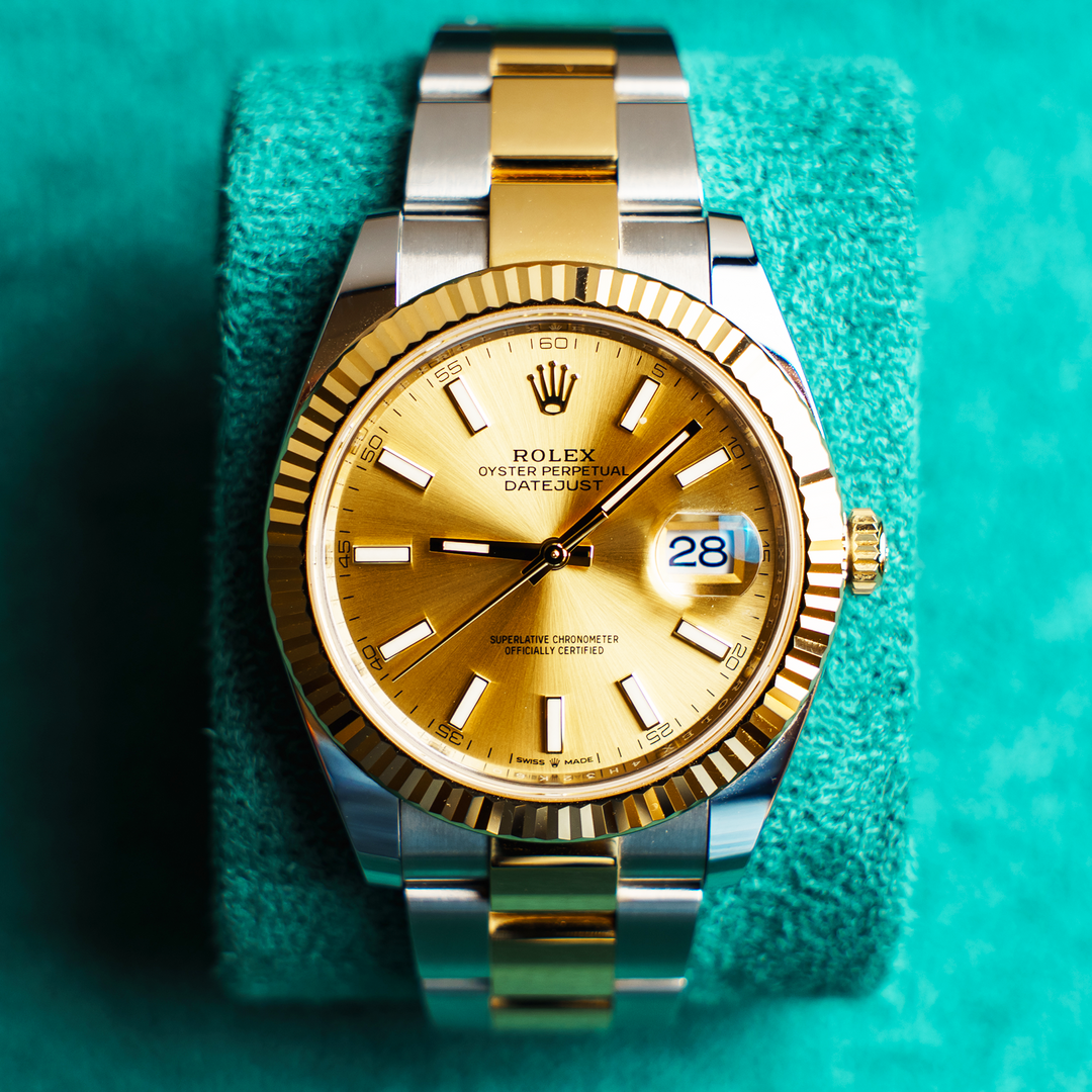 Rolex Datejust Two tone 41mm  Champagne Oyste Ref 126333r | 2023